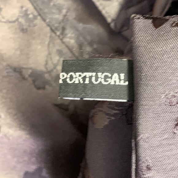 HAIDER ACKERMANN Size L Brown Jacquard Viscose Button Up Long Sleeve Shirt - Picture 6 of 6